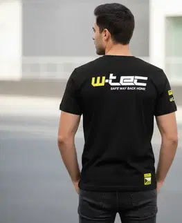 Pánske tričká Tričko W-TEC Signature čierna - S