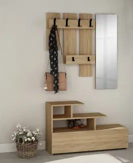 Predsieňové steny Predsieňová stena Vesty - Oak, Oak