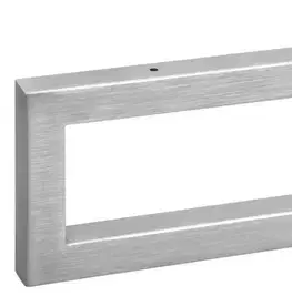 Kúpeľňový nábytok SAPHO - uzavretá konzola 490x150x30 nerez mat, 1 kus 30384