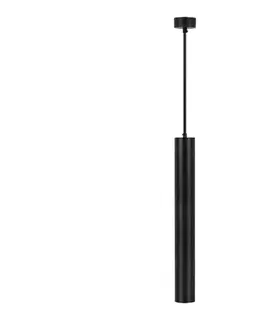Svietidlá  Luster na lanku 1xGU10/35W/230V 50 cm čierna 6687