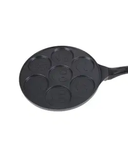 Panvice a hrnce UTC Panvica na lievance KITCHISIMO 26 cm čierna 270497