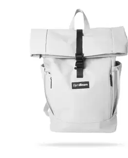 Batohy GymBeam Batoh Rolltop White