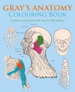Maľovanky pre dospelých Gray's Anatomy Colouring Book - Henry Gray,Henry Carter,Chellie Carroll