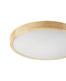 Svietidlá  Stropné svietidlo NATURAL MODERN SLIM 3xE27/15W/230V priemer 47,5 cm borovica LD-PD-8.3/R/SOSNA