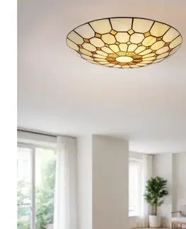 Svietidlá BRILAGI - Tiffany vitrážové stropné svietidlo DORAN 2xE27/60W/230V 63003