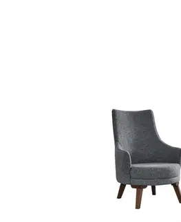 Kreslá Kreslo ušiak Cofi - Light Grey