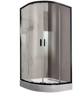 Sprchové kúty 80x80 Sprchový kút štvrťkruhový KP4/Fris-B-80-CY W0