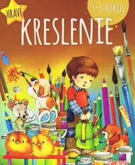 Pre predškolákov Hravé kreslenie 5-6 rokov - Mária Župová,Dáša Mochňacká