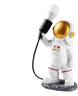 Lampy  Detská lampička ASTRONAUT 1xE27/40W/230V medená/biela 891TNL3292