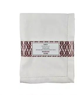 Bytový textil Obrúsok SAGA ecru 45x45 easy care