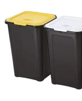 Odpadkové koše Kinekus Kôš na odpad plastový, 45L, na triedený odpad, Cover Line TONTARELLI