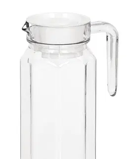 Džbány MAKRO - Džbán sklenený 1000ml, 7,5x24cm