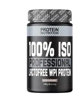 Proteínové izoláty 100% ISO Professional - Protein Nutrition 1000 g Apple Pie
