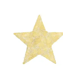 Vianočné dekorácie Vianočná ozdoba Golden Star II 25 cm