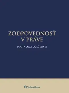 Právo - ostatné Zodpovednosť v práve - Jozef Vozár