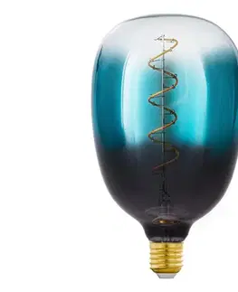 Žiarovky LED stmievateľná žiarovka VINTAGE T120 E27/4W/230V 2000K modrá - Eglo 110224 110224