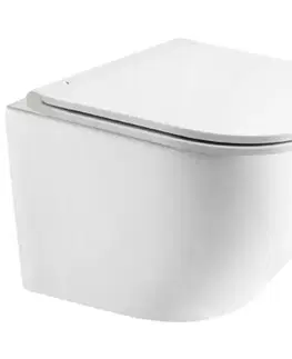 Sanitárna keramika Závesná WC misa Dotto matt white