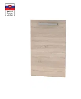 Kuchynské dolné skrinky KONDELA Nova Plus NOPL-086-00 dvierka na umývačku 44,6x72,2 cm dub sonoma