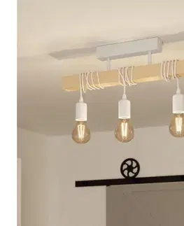 Svietidlá Eglo 44082 - Prisadený luster TOWNSHEND 3xE27/60W/230V 44082