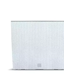Kvetináče a truhlíky NABBI DRC600T plastový kvetináč 60 cm biela