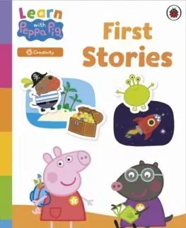 Pre deti a mládež - ostatné Learn with Peppa: First Stories sticker activity book