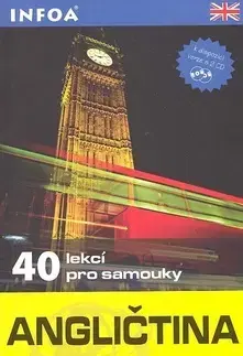 Učebnice a príručky Angličtina - 40 lekcí pro samouky - kniha bez CD - Kolektív autorov,Marcheteau Michel
