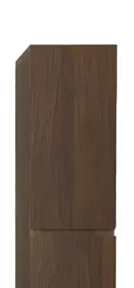 Kúpeľňový nábytok Kúpeľňová skrinka vysoká SAT B-Way 30x133x35 cm orech mat BWAY35NUTF BWAY35NUTF