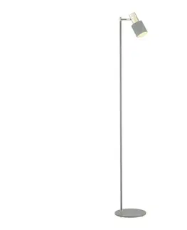 Lampy Argon 4271 - Stojacia lampa DORIA 1xE27/15W/230V zelená/mosadz 4271