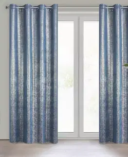 Závesy do spálne Záves MABEL 140X250 na priechodkách 371316