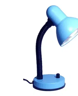 Lampy Prezent Stmievateľná stolná lampa KADET-S 1xE27/40W modrá 3092MD