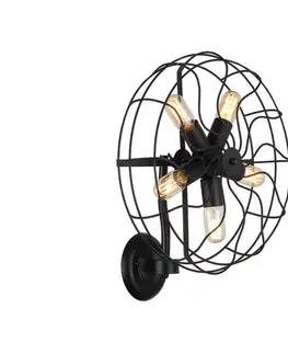 Svietidlá Azzardo  - Nástenné svietidlo FAN 5xE27/60W/230V 