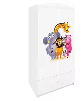 Skrine do izieb Skriňa Babydreams Biely – Zoo