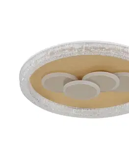 Svietidlá Globo 48476-40R - LED stropné svietidlo LORAINE LED/40W/230V pr. 49,5 cm zlaté 48476-40R