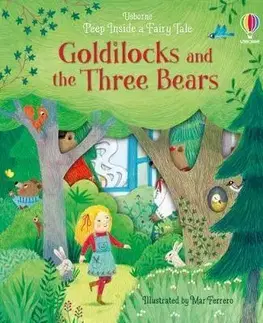 Leporelá, krabičky, puzzle knihy Goldilocks and the Three Bear - Anna Milbourne,Mar Ferrero