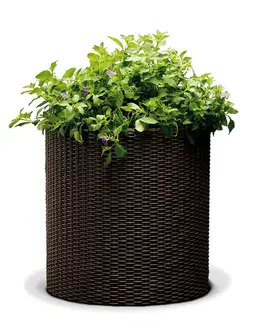 Kvetináče a truhlíky kvetináč CYLINDER - M - Keter