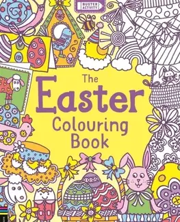 Pre deti a mládež - ostatné The Easter Colouring Book - Jessie Eckel