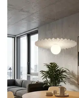 Svietidlá EMIBIG Luster na lanku UMBRA 1xG9/8W/230V biely 1727/1