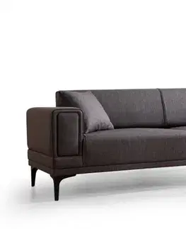 Pohovky a gauče Trojmiestna rozkladacia pohovka Horizon - Dark Grey