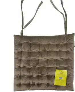 Bytový textil Podsedák na stoličku SSE-JBT-1012 12 40x40cm svetlohnedá
