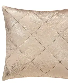 Dekoračné obliečky Obliečka na vankúš Klaudia RQ-198 40x40 cm béžová