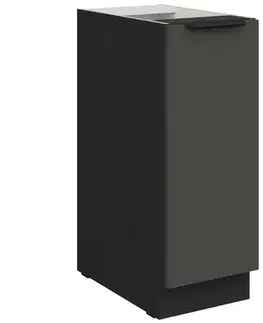 Kuchynské skrinky stojace Kuchynská skrinka Aria-Gr/Bl Anti Fingerprint 30d Cargo Bb