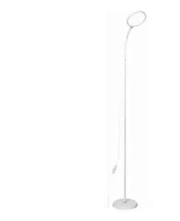 Lampy  LED Stmievateľná stojacia lampa 2v1 LED/10W/230V biela PFL1084W