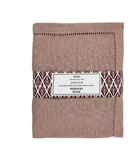 Bytový textil Obrúsok SAGA svetloružová 45x45 easy care
