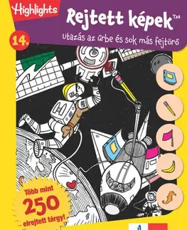 Pre deti a mládež - ostatné Rejtett képek 14. - Utazás az űrbe és sok más fejtörők