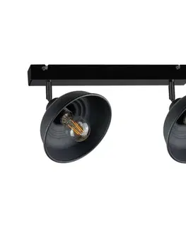 Svietidlá Keter Lighting Bodové svietidlo FAUN 2xE27/60W/230V čierna 2583