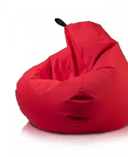 Sedacie vaky a kocky Sedací vak OSCAR Outdoor TiaHome - Červená