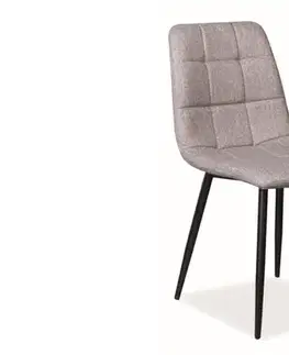 Jedálenské stoličky BIOLA jedálenská stolička, Bluvel 48 / čierna