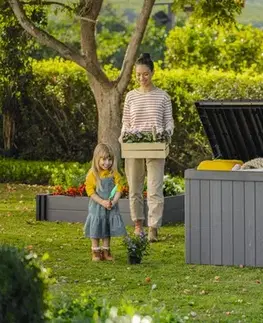 Úložné boxy a chladničky KETER Úložný box DRAWINE 570L | sivá