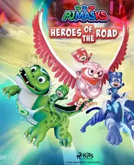 Pre deti a mládež - ostatné Saga Egmont PJ Masks - Heroes of the Road (EN)