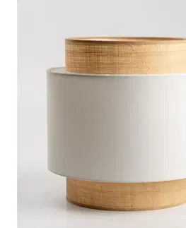 Lampy Eglo Univerzálne tienidlo KERIA pr. 30 cm béžové/biele 781085
